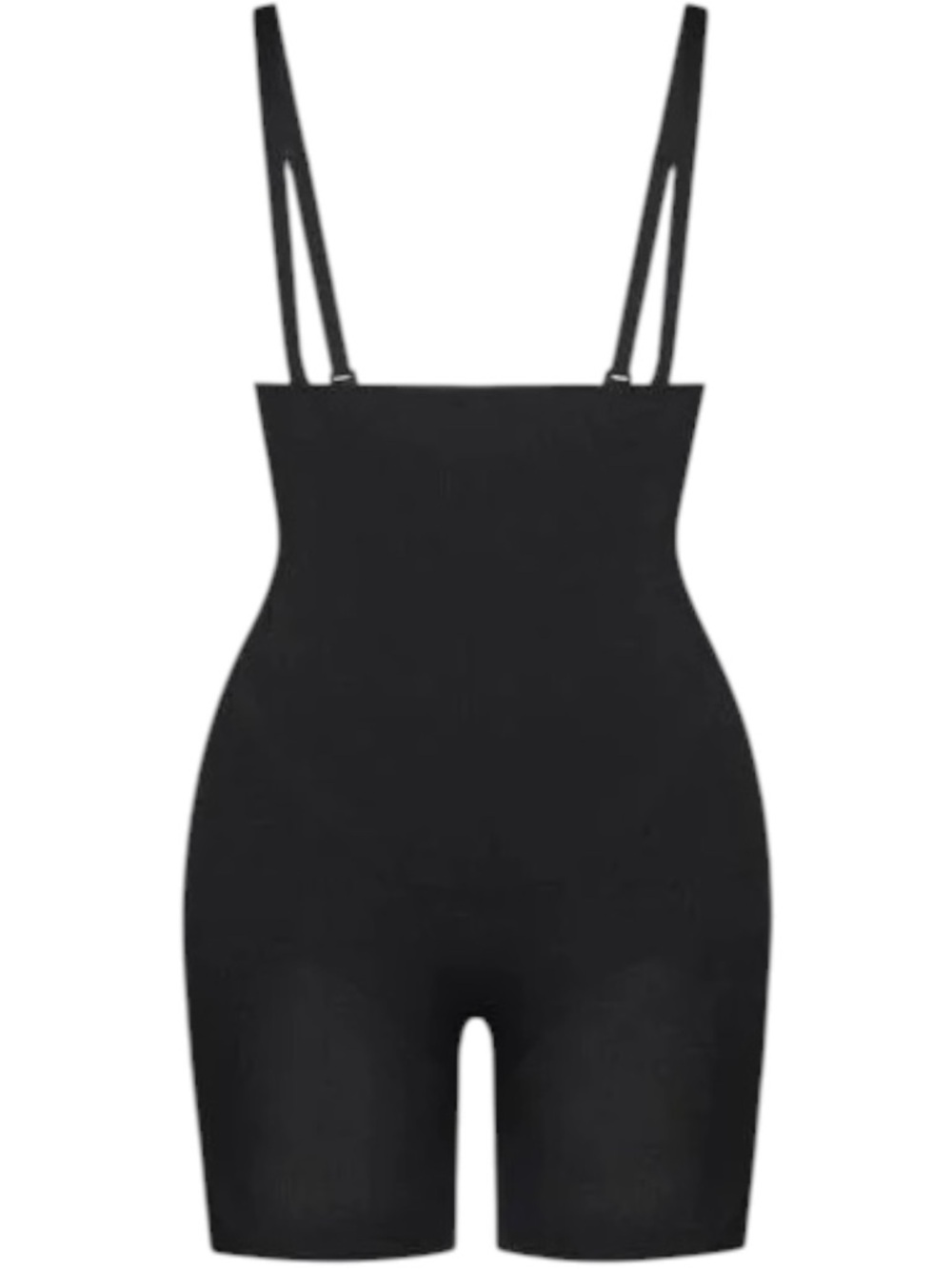 YERALDY Curves Sculpting Black Bodysuit Built-In Shapewear Romper 📐S/M